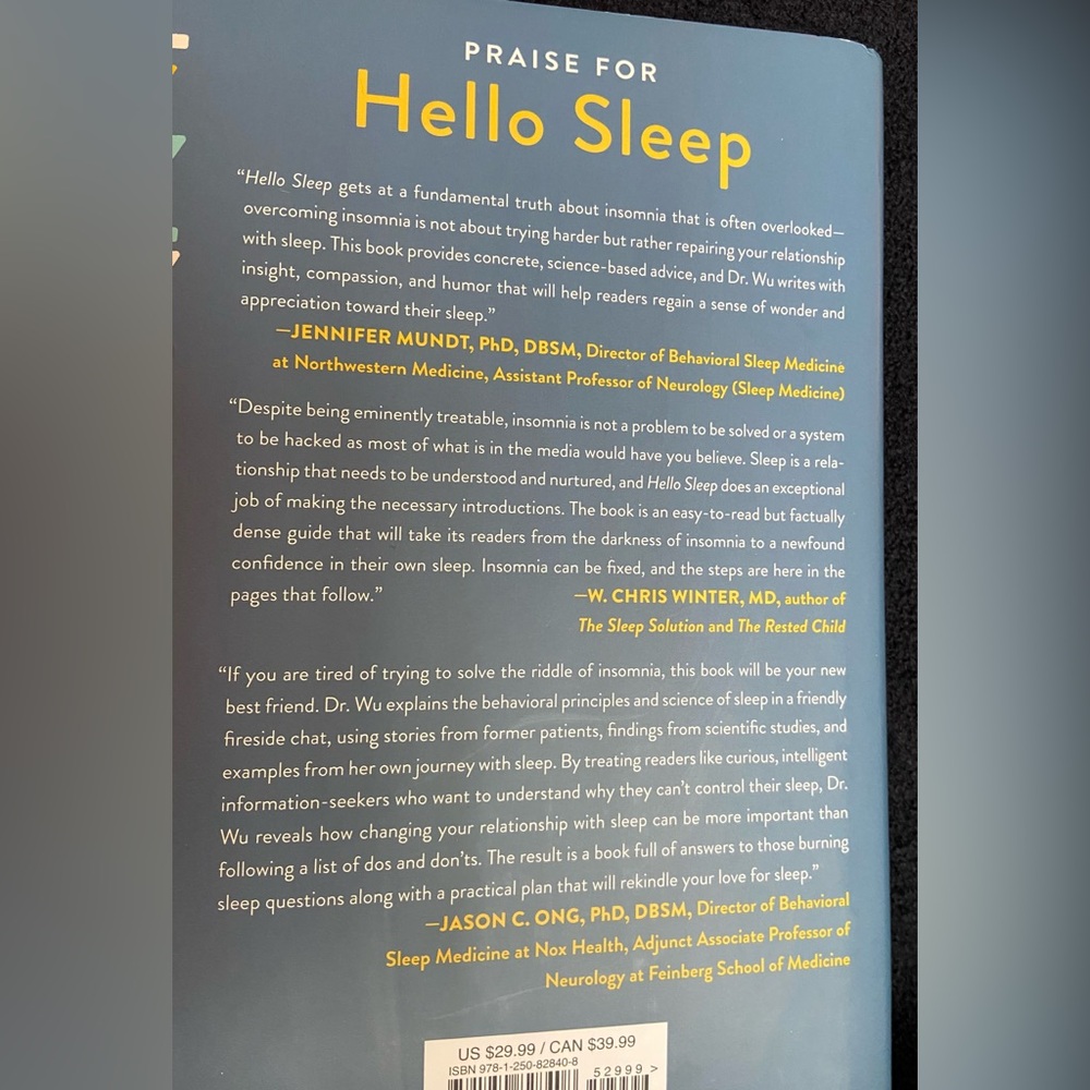 Hello Sleep Book by Jade Wu - Picture 2 of 2